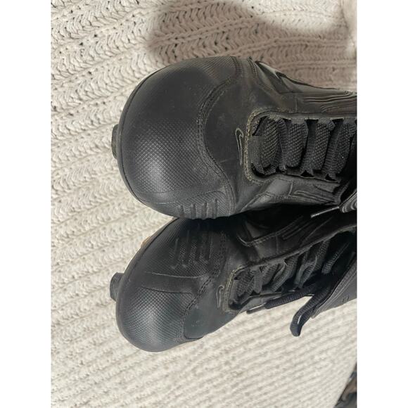 Nike Air Baseball Cleats Air Conversion Men's Size 9.5 Black 306943 001 00 - Picture 6 of 11